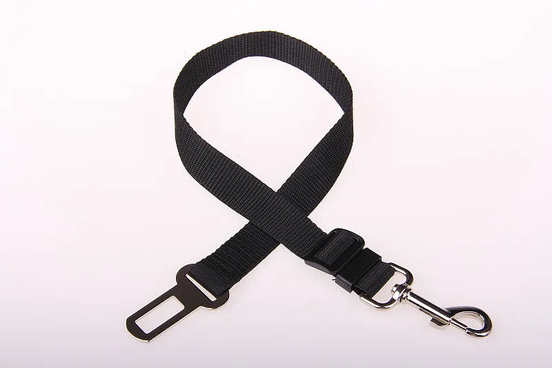 Pet Dog Car Adjustable Safety Belt Harness Safe Lever Traction Collar Car Magic Clip Seat Belt Pet Supplie Auto Accessories