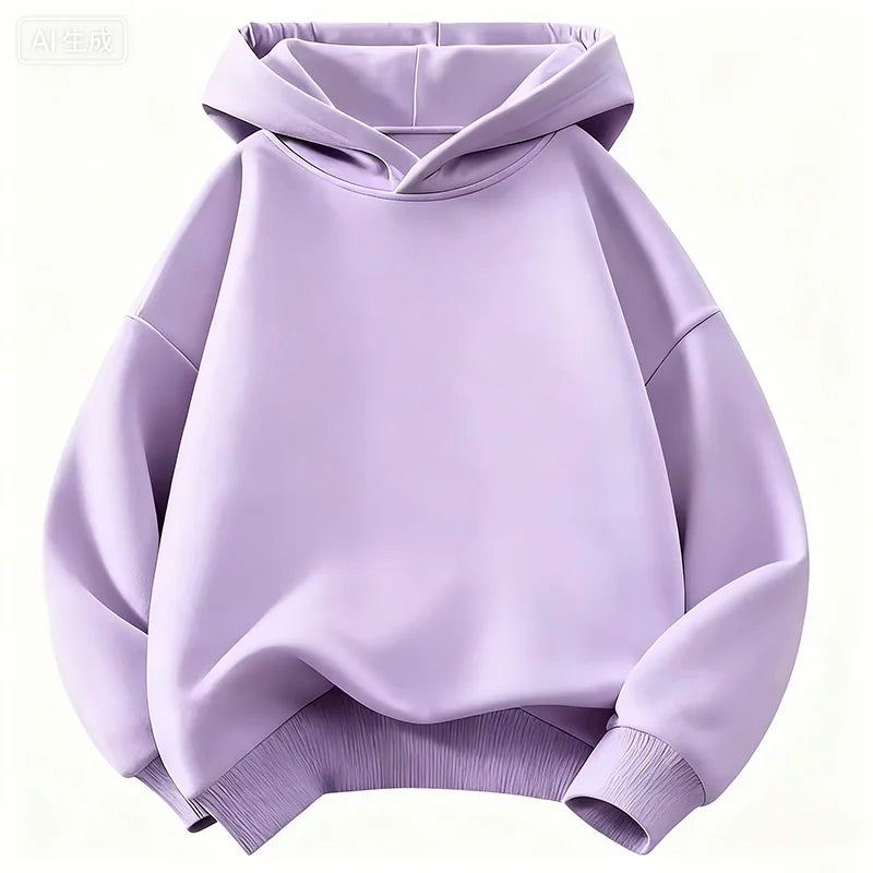 Children's Fashion Kids Boy Hoodies 2026 Spring Autumn Girls Casual Hoodies Sweatshirt Kids Solid Color Hoodies Sweatshirt