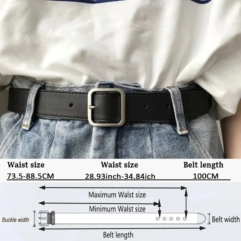Women's Trousers Belt Designer Casual Fashion Belts for Lady Black Brown White Belt for Jeans Belts Female Waist Belt Strap BF20
