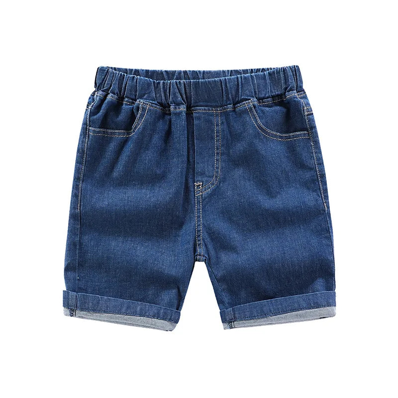 1PCS Boys Shorts Kids Denim Pants Casual Jeans Children Clothing Teenagers Short Trousers Kids Infant for Children's Gifts