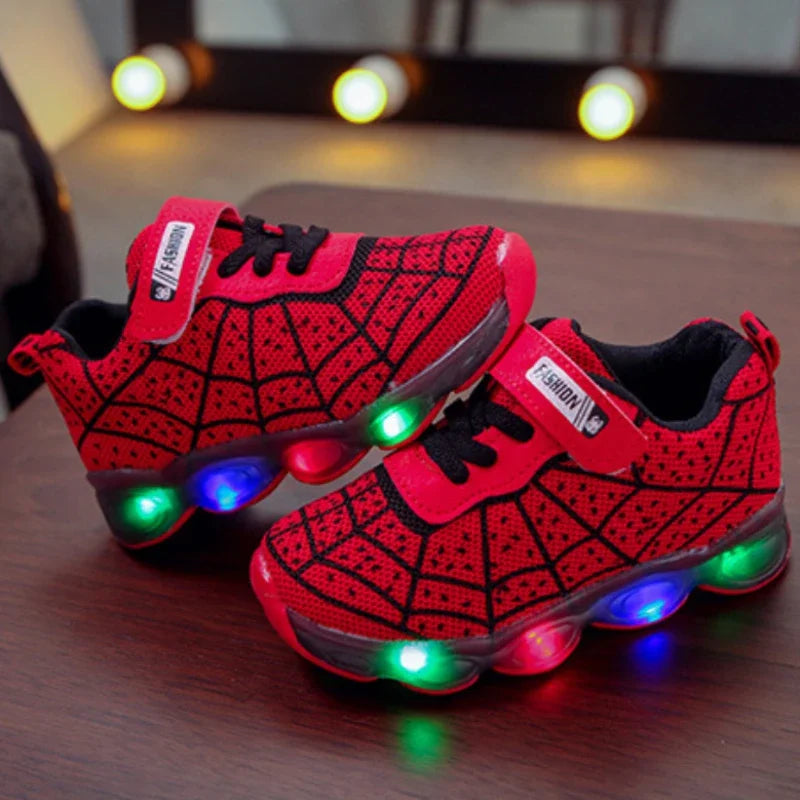 Children's Cartoon Sneakers 2026 Boys New Casual Sport Shoes Spring Summer Breathable Student Shoes Kids Casual Shoes for 1-12 Y