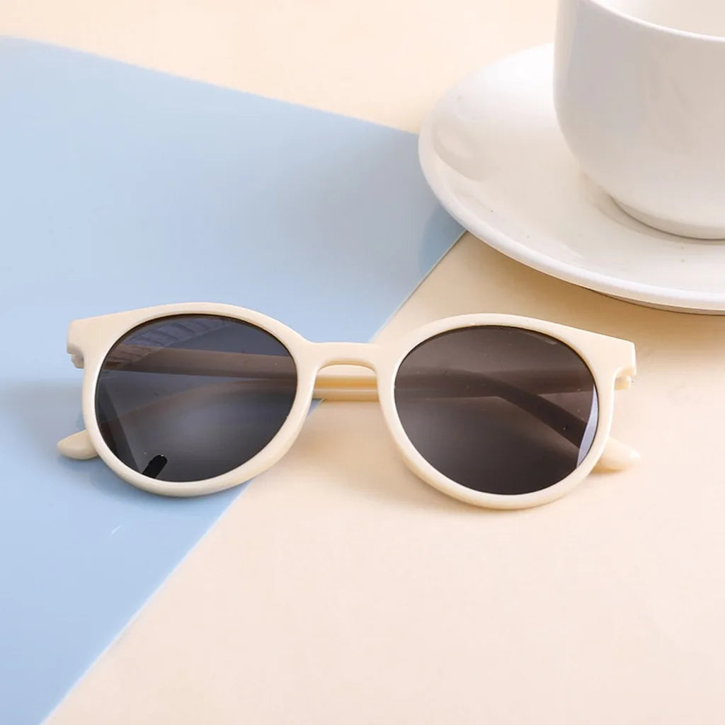 Kids Sunglasses Polarized Jelly Color Sunglasses Oval Frame Sunglasses  For Beach Friend Gatherings Daily Outings