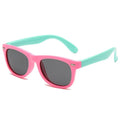 Kids Silicone Sunglasses Boys and Girls Fashion Trend Polarised Sunglasses Outdoor Travel Portable Sunglasses
