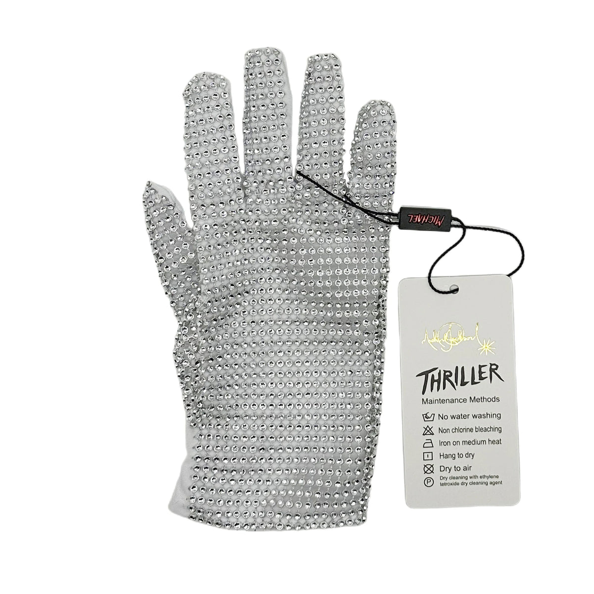 Michael Jackson Silver Gloves for Kids Boys Grils- Halloween Christmas Sparkle 6-12 Years