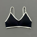 Sports Bra For Women Padded Wireless Yoga Bra Seamless Breathable Shockproof Gym Workout Crop Top Adjustable Straps Bralette