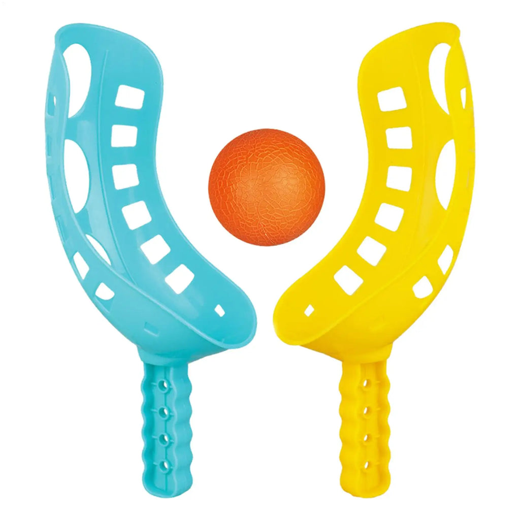 Kids Scoop Ball Toy Outdoor Sports Catch Balls Game Set Throw And Catch Parent-Child Interactive Toys Garden Toss Catch Balls