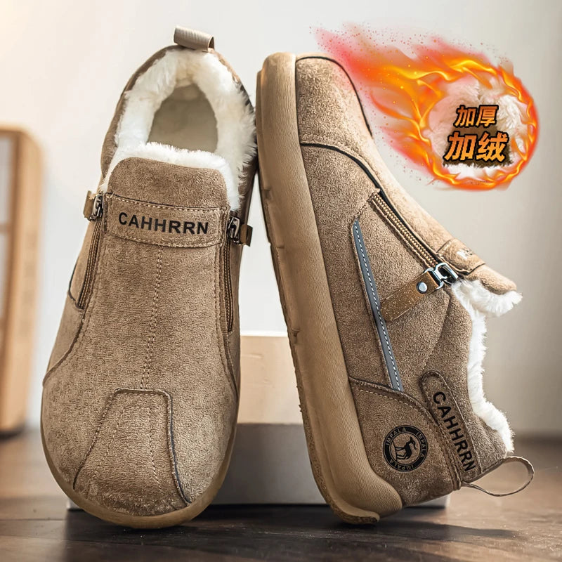 Men boots New Winter Slippers Warm Men Shoes Waterproof Non-Slip Plush Sneakers Male tenis shoes Boots Men Sneakers Winter boots