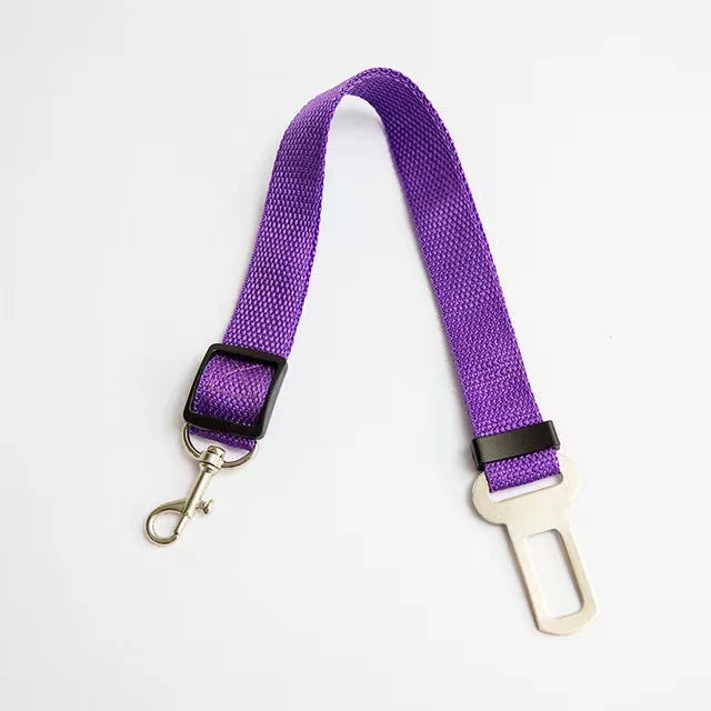 Car Seat Belt Pet Dog Leash Adjustable Lead Leash Safety Travel Clip Puppy Collar Leash Pet Supplies Dog Accessories Dropship