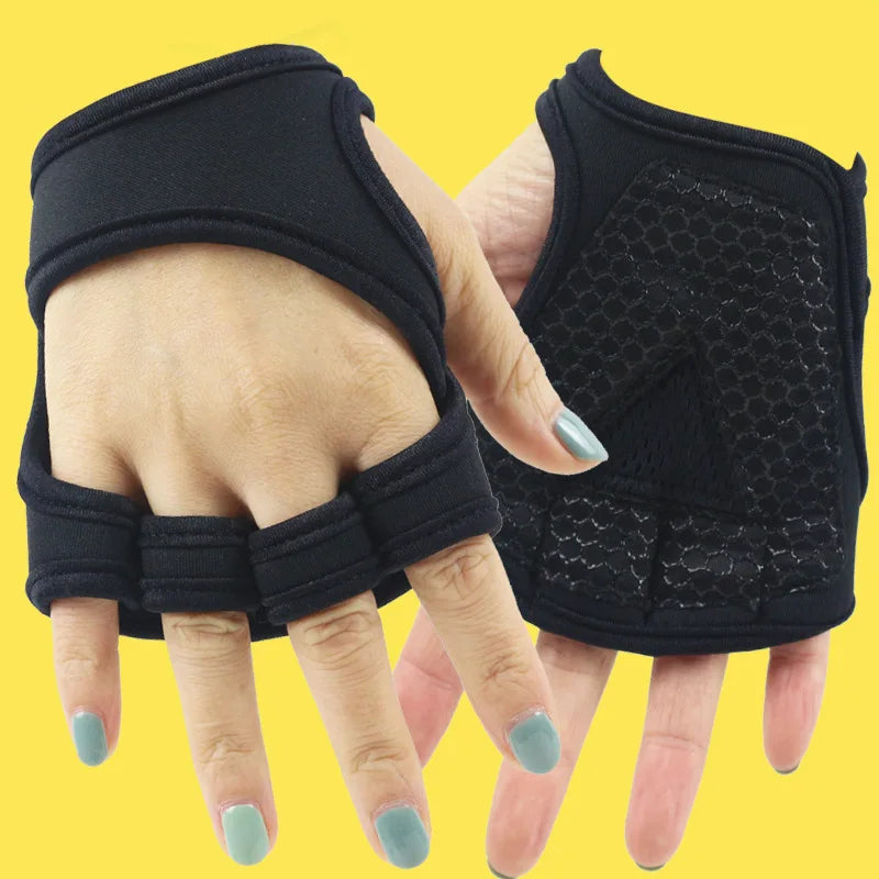 Training Sport Gloves for Men Women Workout Gloves Fitness Body Building Weightlifting Gym Hand Wrist Palm Protector Gloves