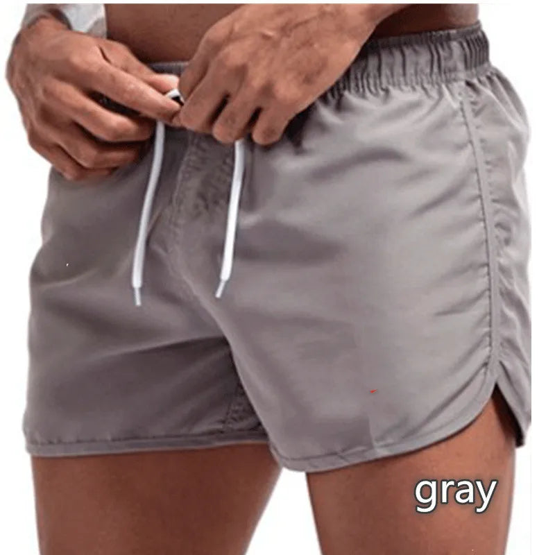 Shorts For Mens 2024 Summer Men's Swimwear Shorts Brand Beachwear Sexy Swim Trunks Men Swimsuits Low Waist Breathable Beach Wear