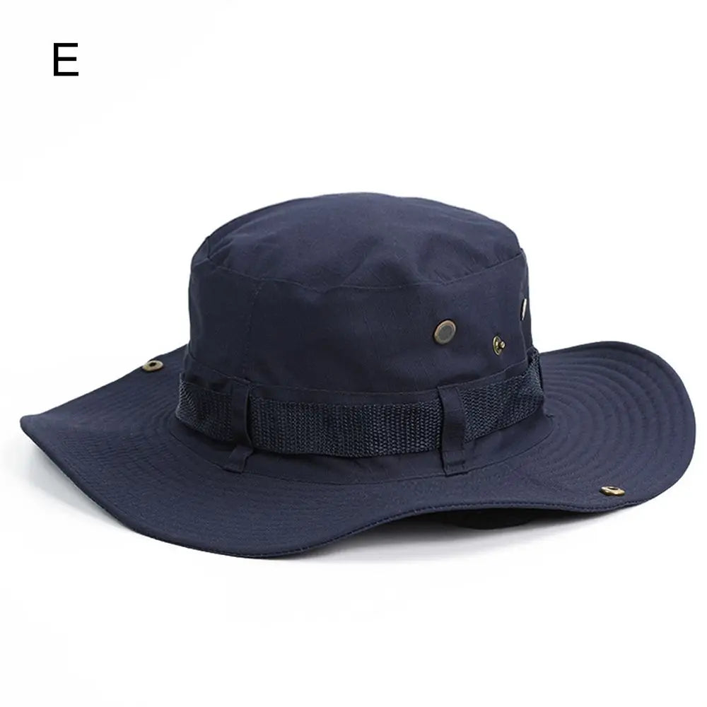 Men's Bucket Hats Women Hiking Camping Wide Brim Fishing Cap Boonie Hat Men's Bucket Hats Sun Hat