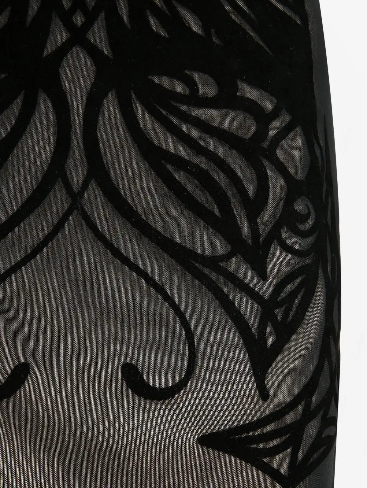 2026 Gothic Women's Bodycon Mini Dresses Off The Shoulder Curve Pattern Flocking Velvet Dress High Stretch Short Sleeves Dress