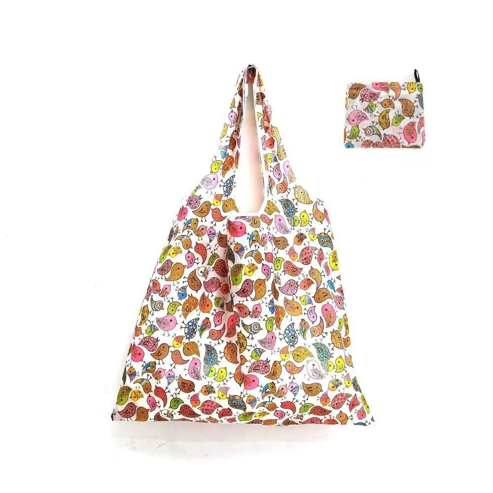 Multiple Styles Large Capacity Folding Shopping Bag Lightweight Washable Recycle Tote Bag Eco-Friendly Portable Storage Bag