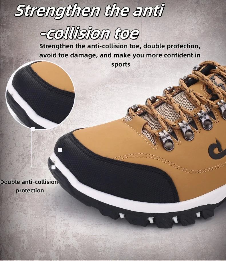 High-Quality Sports Shoes Casual Shoes, Waterproof And Lightweight, Suitable For Outdoor Hiking, Mountaineering, City Work