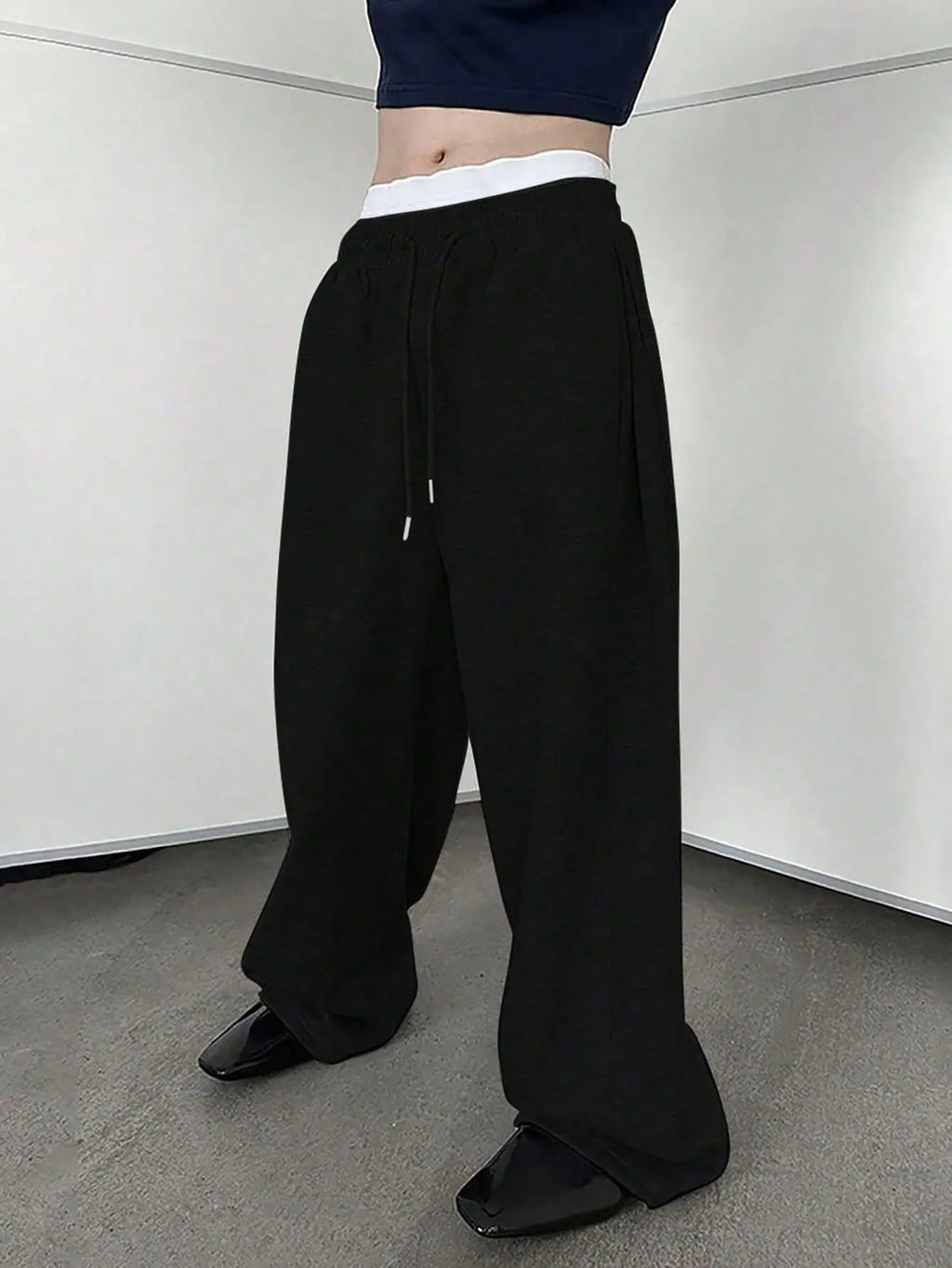 2026 NEW Spring Autumn Slim Men Pants sports casual Joggers trousers Mens Solid Color Straight Pants thin Woven Daily Sweatpants