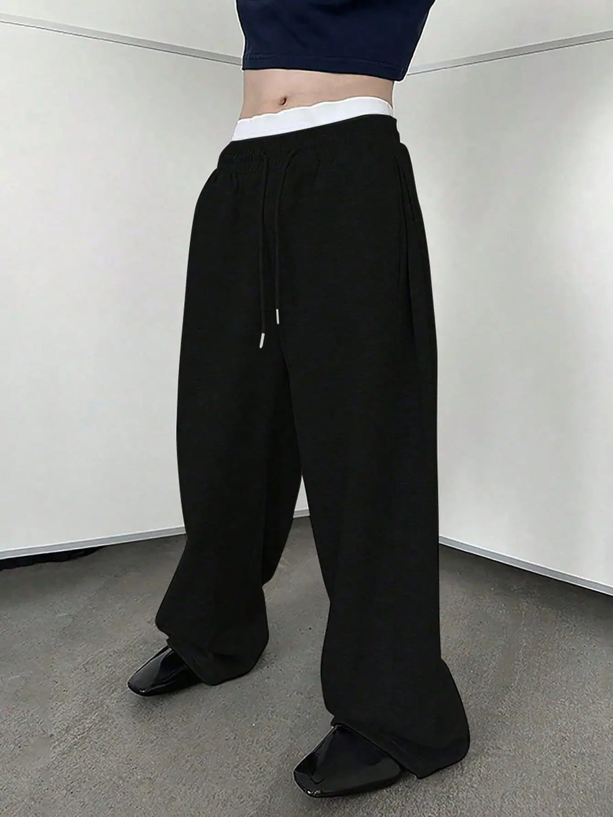 2026 NEW Spring Autumn Slim Men Pants sports casual Joggers trousers Mens Solid Color Straight Pants thin Woven Daily Sweatpants