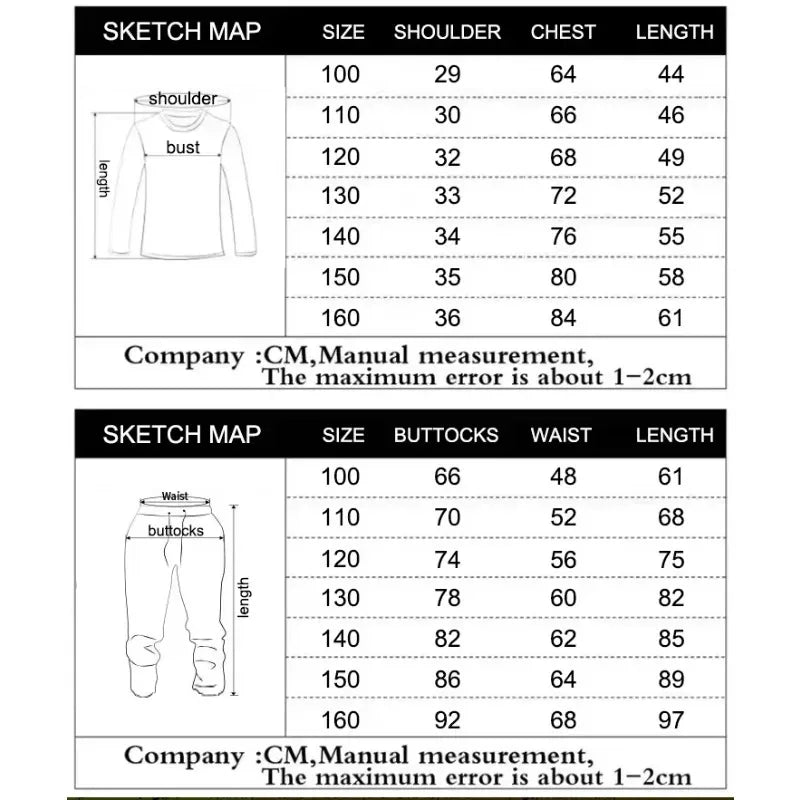 Pajama Set Son Goku Kiki Cartoon Matching Family Outfits Boys Girls Short Sleeve & Wide-Leg Pants Summer Quick-dry Comfy