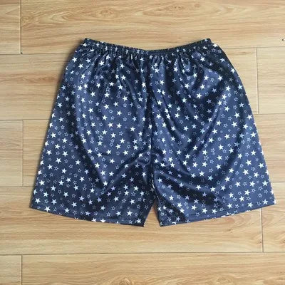 Men's Pajamas Pant Silk Short Summer Household Pants Can Wear Outside Comfort Beach Sleeping Bottom Clothing Underwear