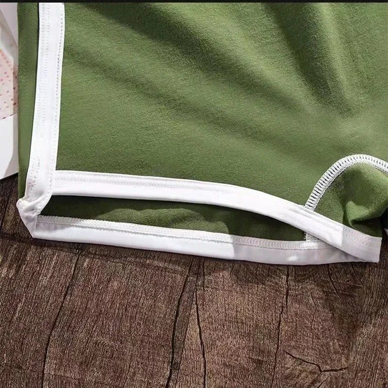 Sports Fitness Panties for Women Cotton Female Underwear Mid-waist Underpants Cozy Underwear Women Safety Pants Womens Shorts