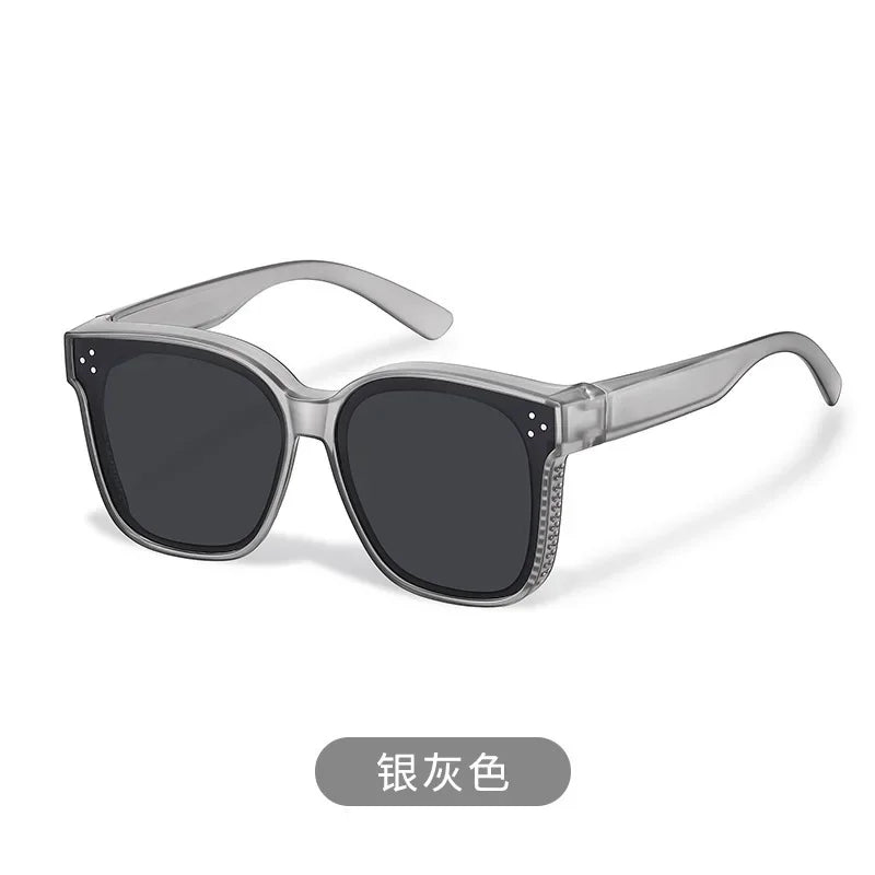 Sunglasses Fit Over Glasses, Polarized 100 percent UV Protection Wrap-around Sunglasses for Women Driving