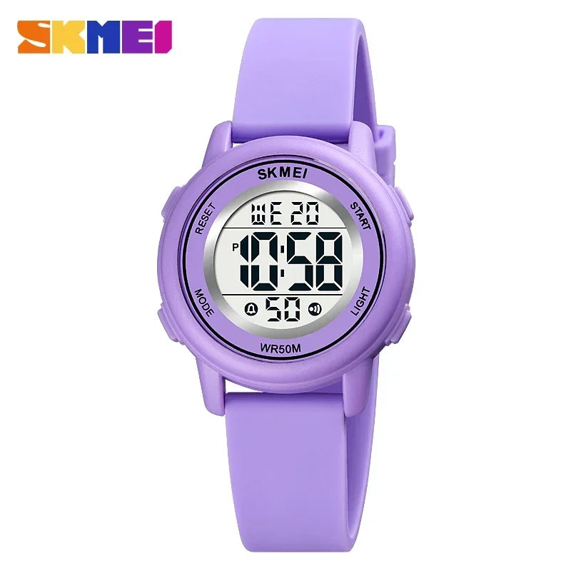 SKMEI Waterproof Alarm Kids Watches montre enfant Boys Girls Sport Kids Watch Colorful Led Children Digital Wristwatches 1721