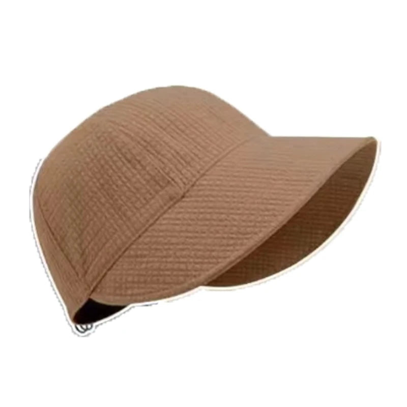 New hat for women spring and autumn sun protection fisherman hat sun hat sun protection duckbill hat adjustable hat