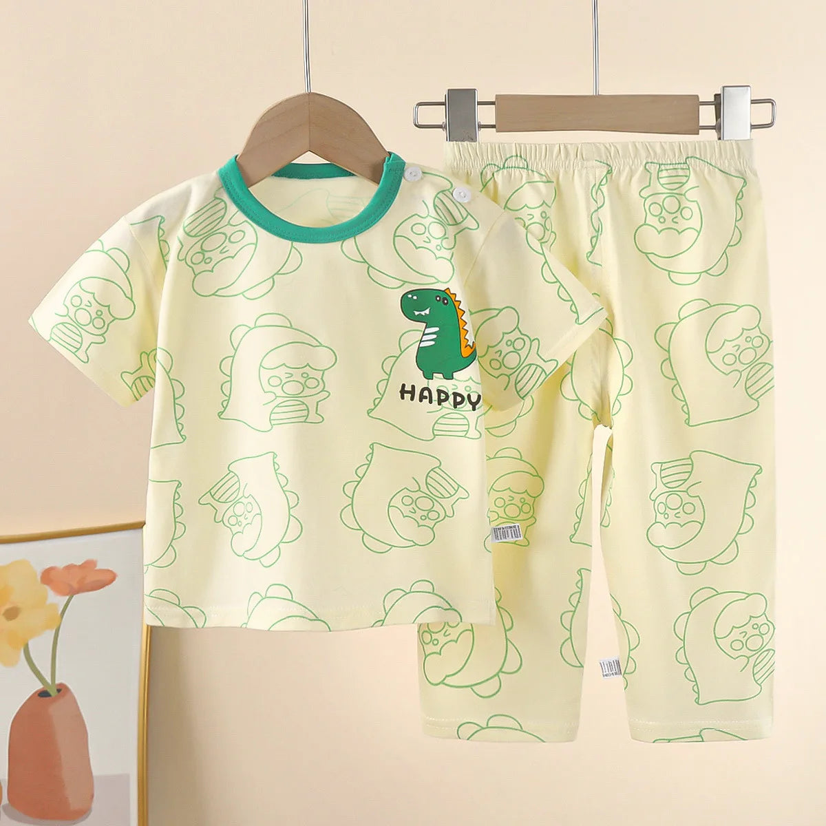 Boys Pajamas Sets Animal Cartoon Children's Dinosaur Pyjamas Sleepwear Kids Pajamas Toddler Girls Suit