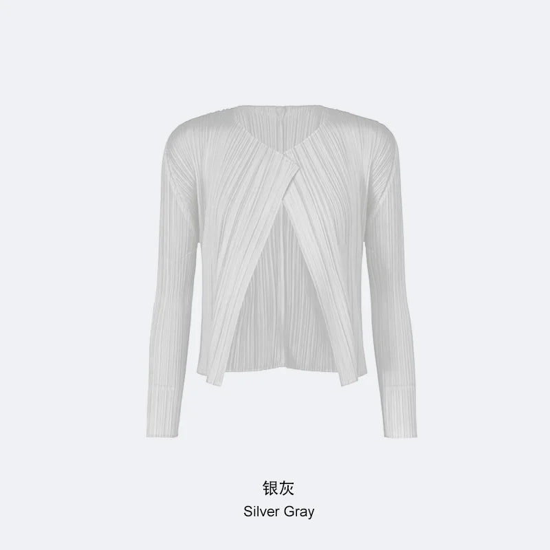 Qingbei Women's Slim Fit Short Outerwear Folded Sun Protection Light Design Fashionable Air Conditioning Cardigan Polyester L...