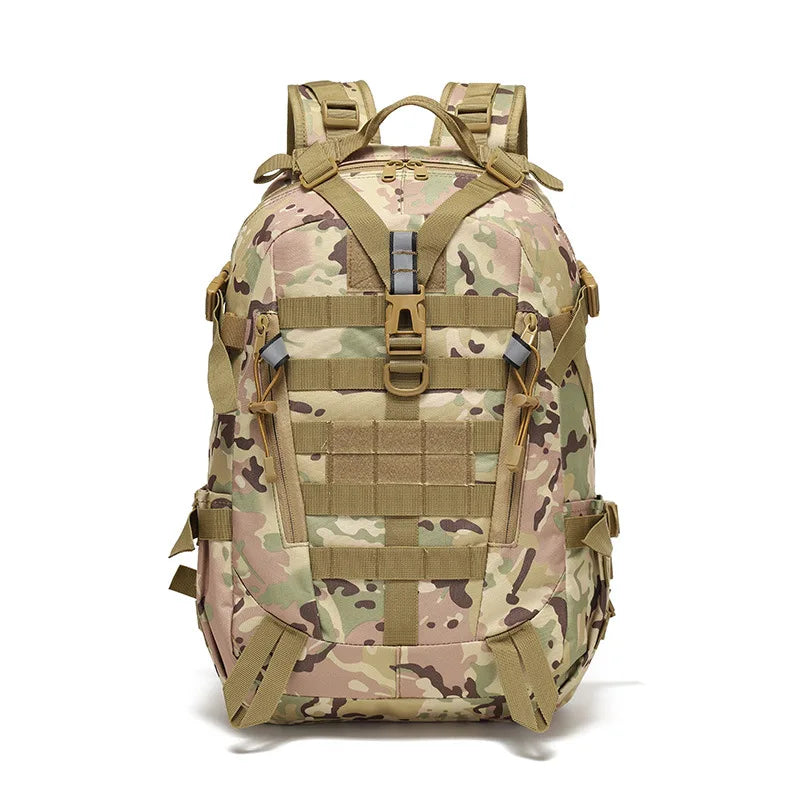 Camping Backpack Men's Bag Travel Bags Tactical Molle Climbing Rucksack Hiking Outdoor Reflective Shoulder Fishing Laptop Bag