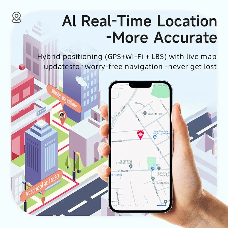 Kids 4G Smart Watch GPS WIFI Video Call SOS APP Download Child Smartwatch Camera Monitor Tracker Location Students Phone Watch