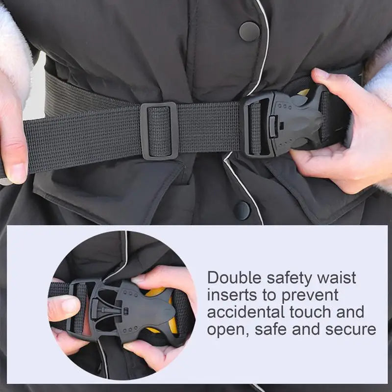 Motorcycle Kids Safety Harness Passenger Seat Belt 3D Breathable Safety Belt Children Scooter Anti-fall Protective Belts