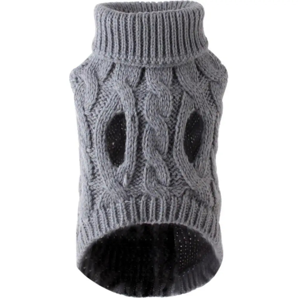 Pet Dog Clothes Sweater Fashion Autumn Winter Warm Dog Sweater Knitted Coat Knitwear for Small Puppy Clothing