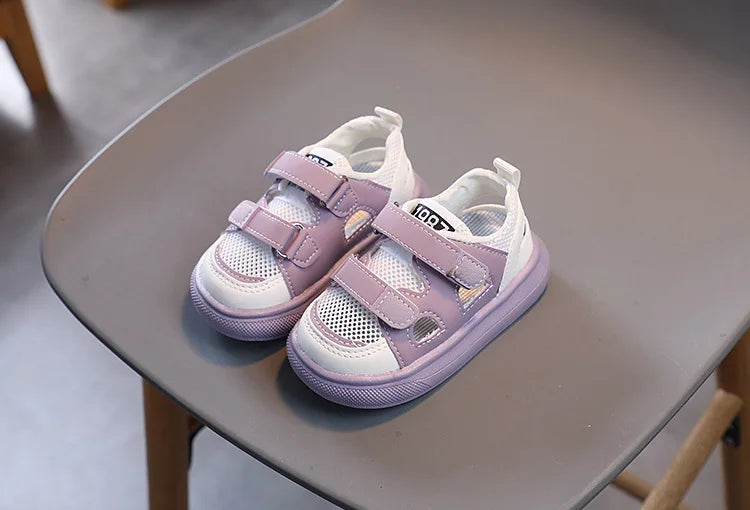 Kids Sports Sandals Summer New Boy' Hollow Board Shoes 1-4Year Old Tide Comfortable Sandals for Boy Girl Casual Shoes Kids Shoes