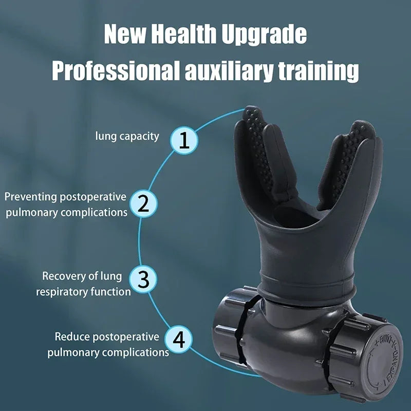 Physical Therapy Rehabilitation Exercises, Sports Exercise Equipment for the Heart and Lungs, Portable Respiratory Trainer
