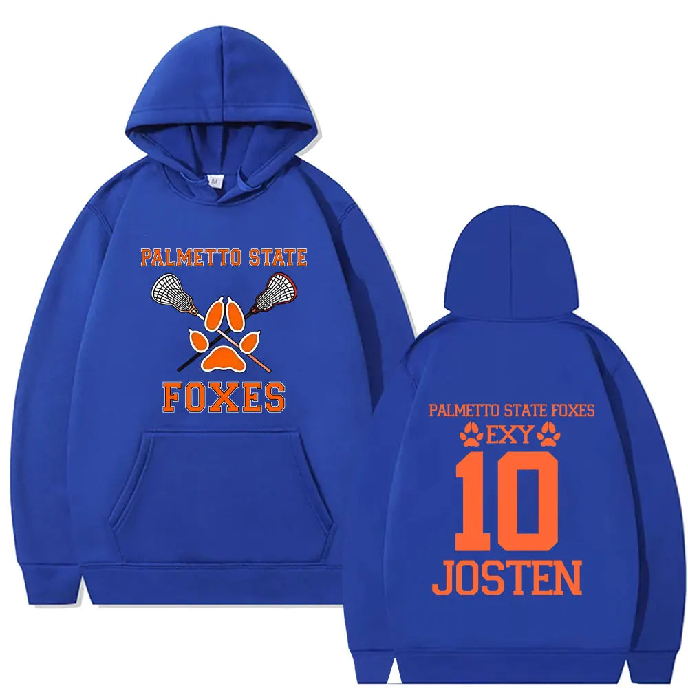All for The Game The Foxhole Court Palmetto State Foxes JOSTEN Graphic Hoodie Men Women Fashion Casual Fleece Pullover Hoodies