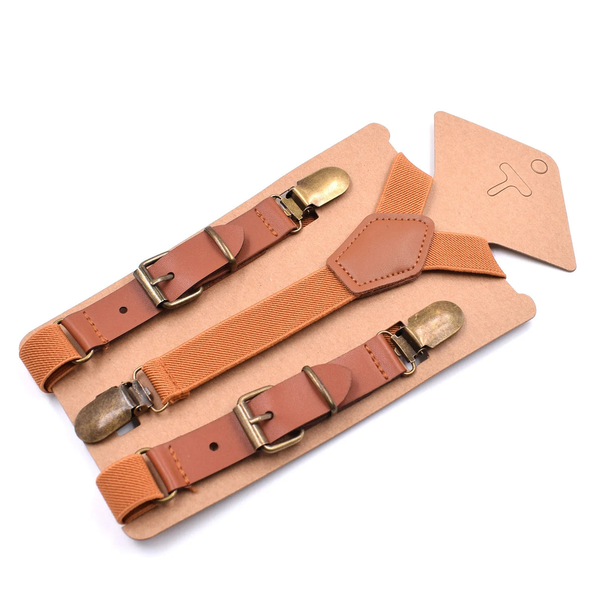 Suspenders for Boys Girls 2cm Y-back 3 Clips Adjustable Elastic Trouser Braces Suspenders Belt for Kids Fashion Accessories