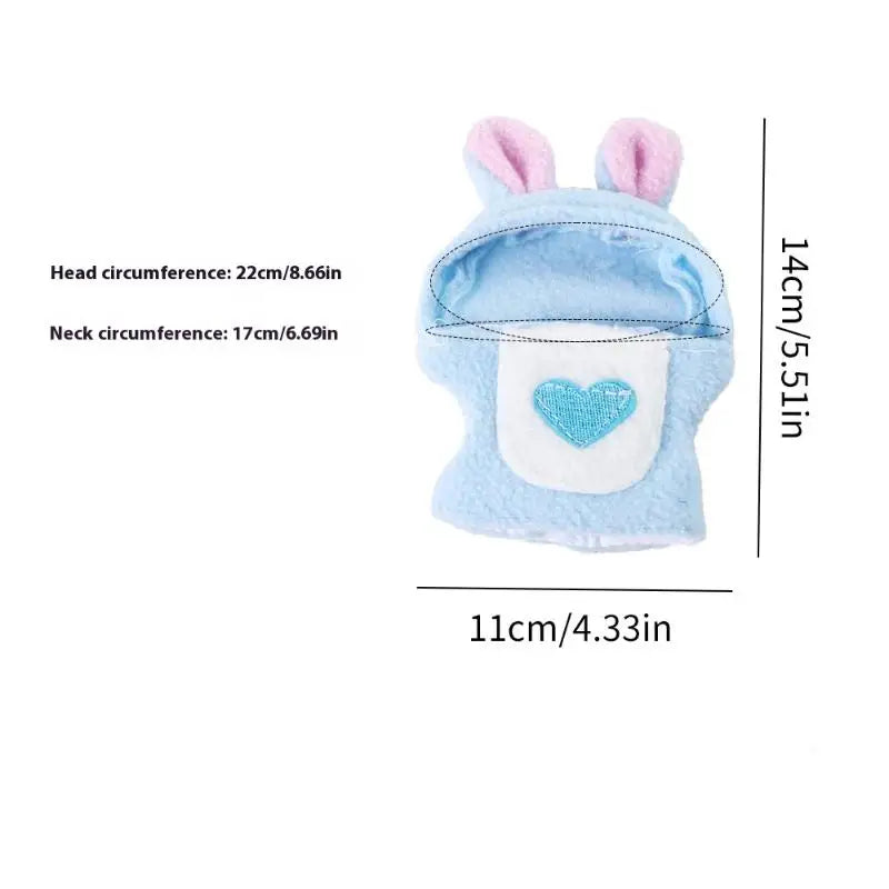 Pet Bird Clothes Parrot Clothing Autumn And Winter Warm Cute Funny Parrot Rabbit Transformation Costume