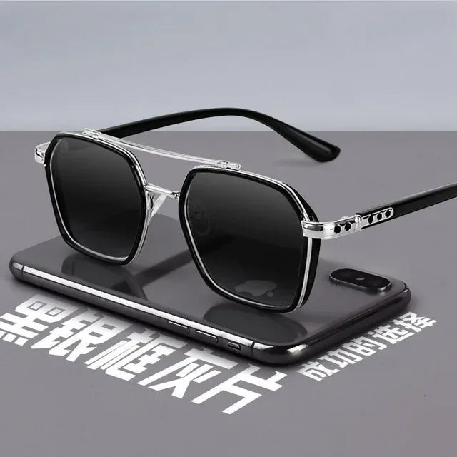 Trendy Sunglasses for Men Professional Day Night Driver Sun Glasses Women Fashion Vintage Eyewear Shades UV Protection Eyeglass
