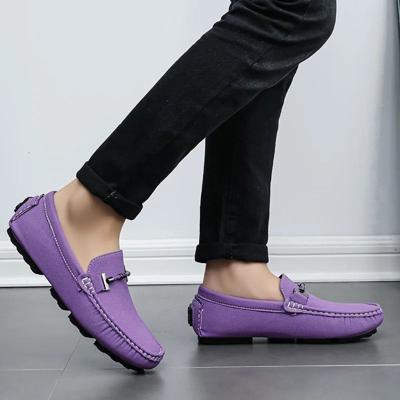 Loafers Men Comfortable Casual Walking Loafer Driving Shoes Flat Man Wedding Office Party Breathable Sneakers Men Shoes Loafers