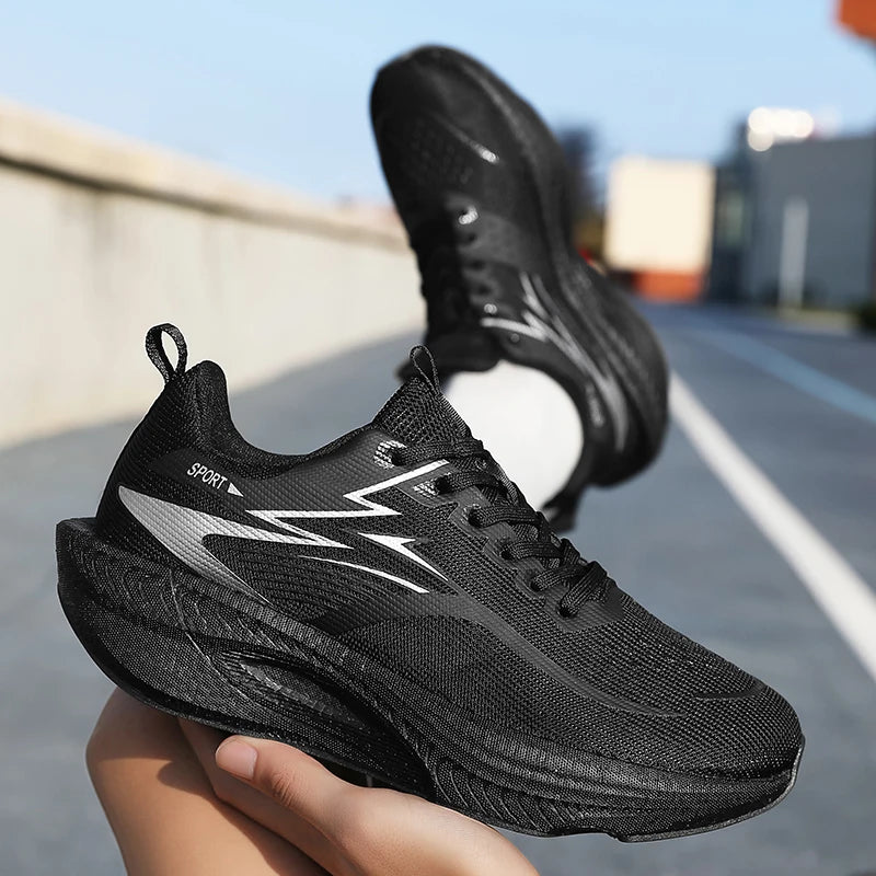 Marathon Running Shoes Men Casual Carbon Board Sports Breathable Lightweight Women's Comfortable Athletic Antiship Sneakers New