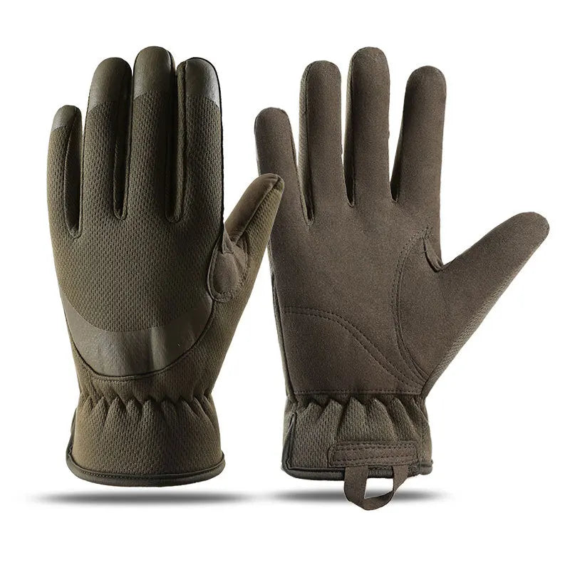Men's Full Finger Touchscreen Gloves Durable For Cycling Camping Hunting Outdoor Adventures,Flexible and Comfortable