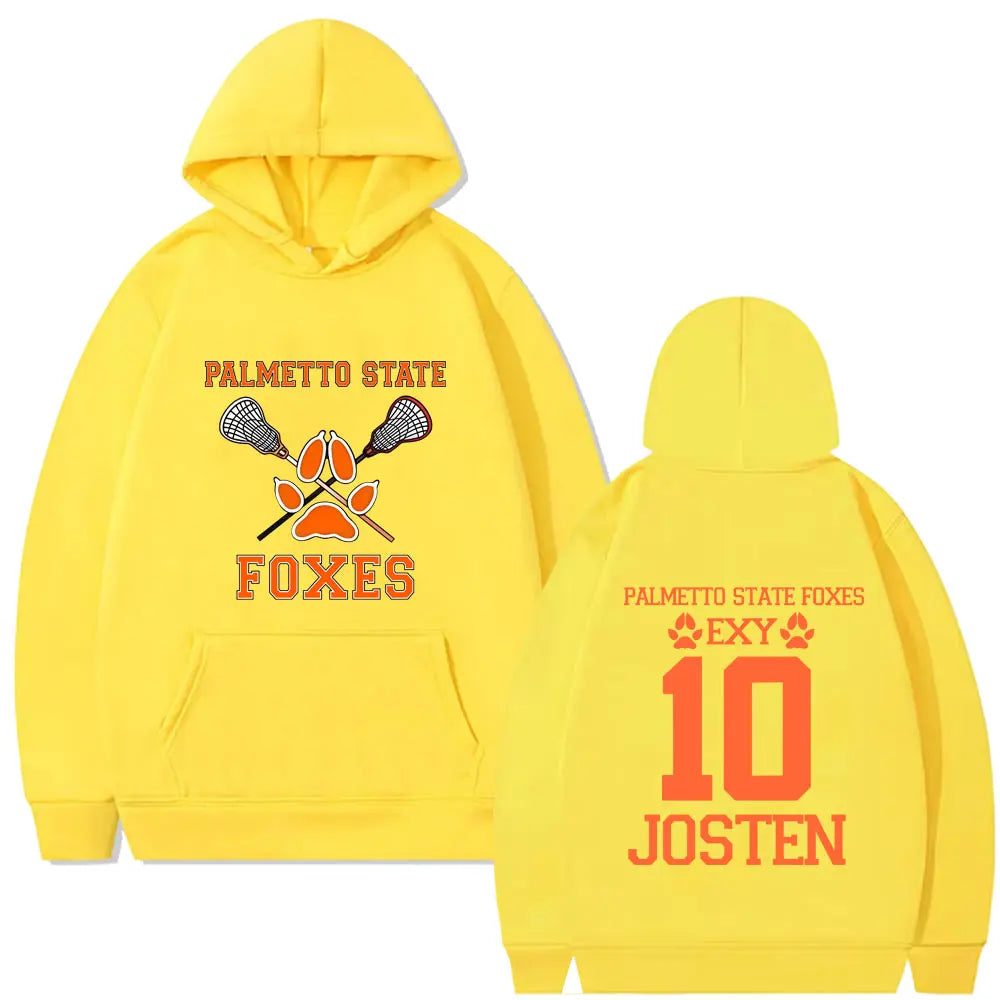 All for The Game The Foxhole Court Palmetto State Foxes JOSTEN Graphic Hoodie Men Women Fashion Casual Fleece Pullover Hoodies