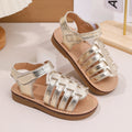 Fashion Kids Sandals 2025 Summer New Baby Shoes Simple Soft Bottom Girls Casual Sandals Anti Slip Child Beach Shoes Zapatos Niña