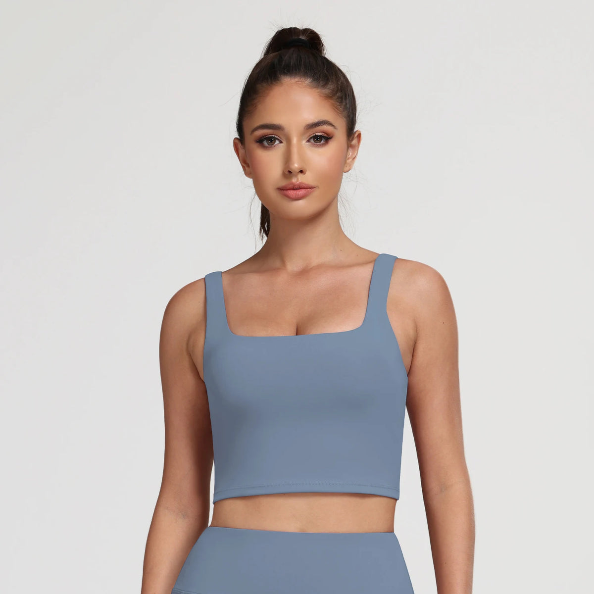 Women Sports Bra with Padded Beautiful Back Crop Top Yoga Vest  Gym Fitness Athletic Brassiere Gym Running Bra Sportswear