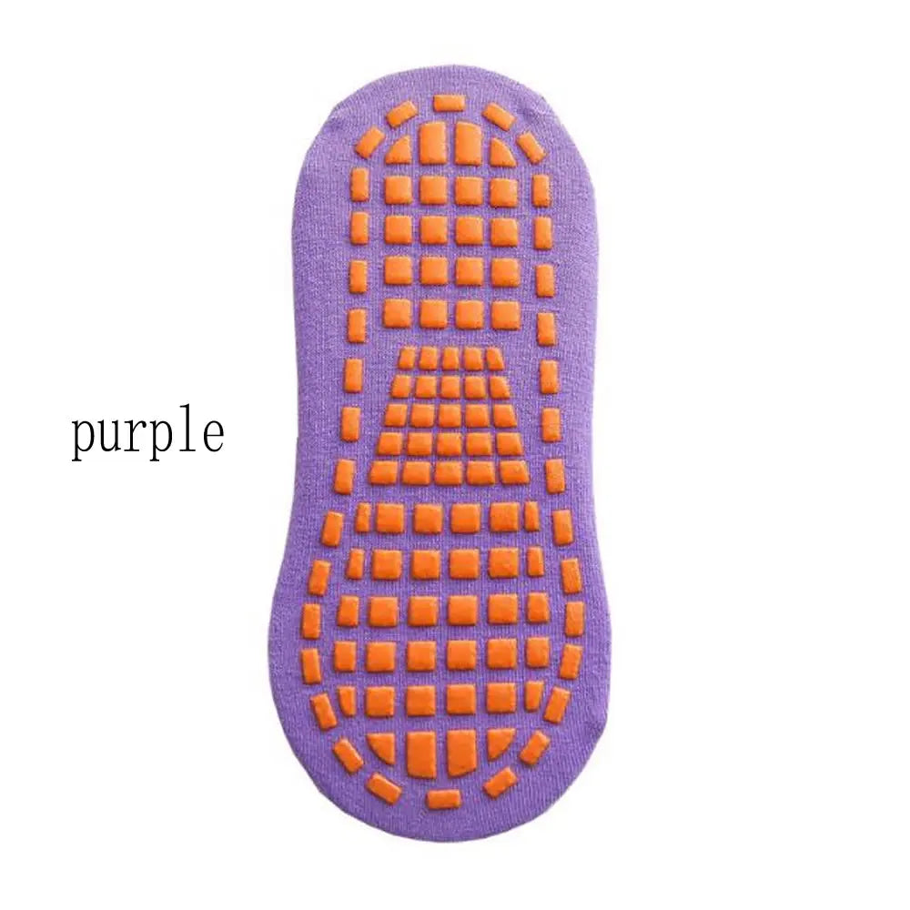 Kids Adults Anti-Slip Socks Parent-Child Trampoline Sock Cotton Socks Elasticity Sports Boys Girls Outside Children Socks