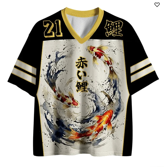 Ukiyo-e Enthusiasts Rejoice! 3D Printed Short-sleeve Shirts for Adults and Children, Wearing Eastern Aesthetics on Your Body