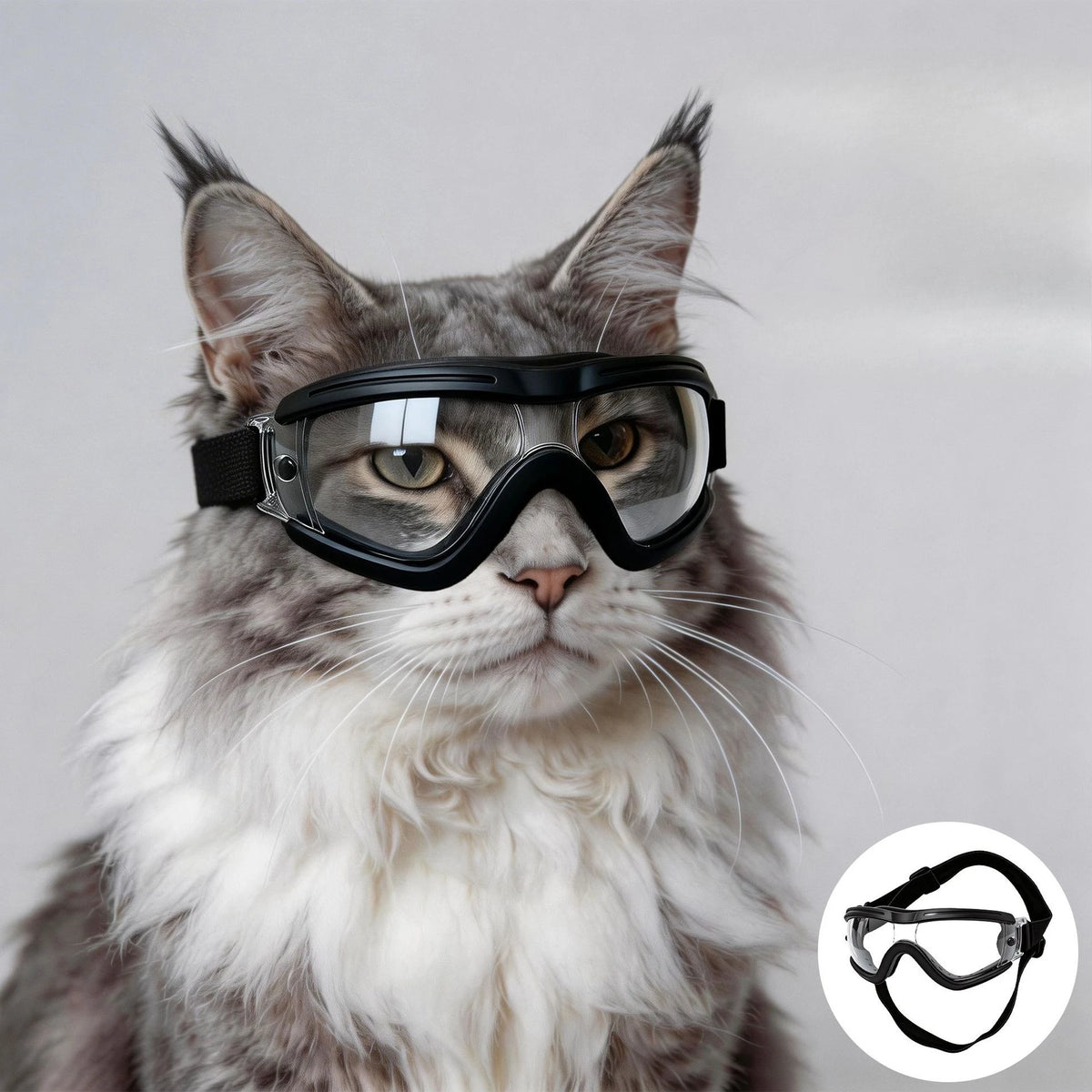 Pet Goggles Cat Glasses Pet Dog Dog Head Accessories Sunglasses Maine Cat Small Dog Schnauzer Sunglasses
