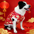 Chinese traditional pattern pet clothing, warm and comfortable dog clothes, suitable for medium to large dogs such as Golden Ret