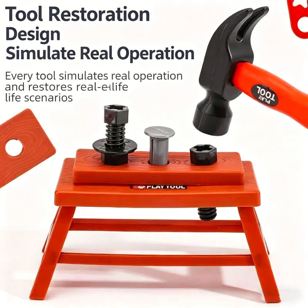Kids Tools Set Toys 68/55/41/38  Simulated Repair Tool Set Pretend PlayEngineer Plastic Construction Toys Toddler Kids Boys Gift