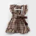 Pet Clothes Dog Dresses Princess Retro Plaid Bow Skirt Teddy Bichon Small Medium Dog Clothes Fashion Trend Decorative Clothing